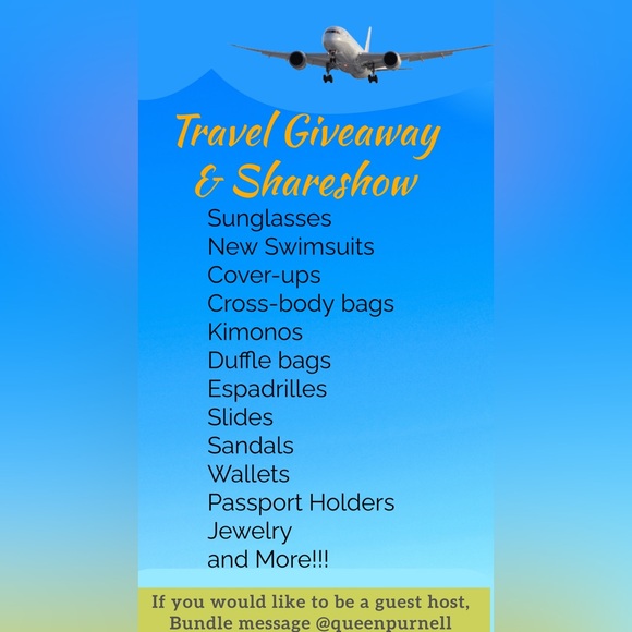 ‼️Saturday 5.2.26‼️ Around the World Travel Giveaway & Shareshow - Picture 2 of 5